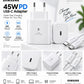 Samsung 45W PD USB-C Adapter with USB-C cable